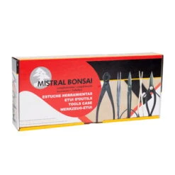 Werkzeugset Für Die Bonsaipflege, 5-teilig, Mit Aufbewahrungstasche -Stilvolles Gartenmöbelgeschäft 0220401215 Werkzeugetui Scheren Kralle Zange Pinzette Staebchen