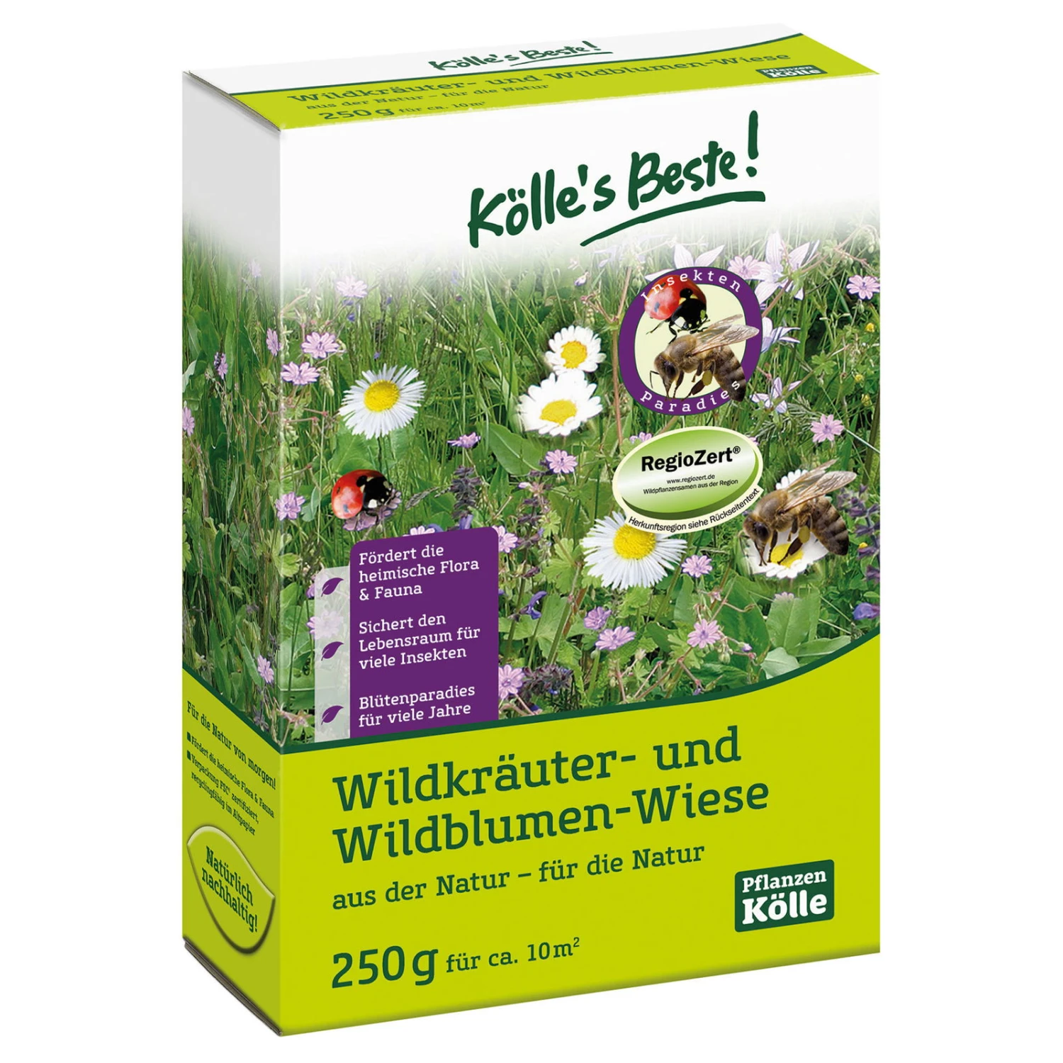 Kölle's Beste Wildkräuter- & Wildblumen-Wiese, Unterbayrische Region, 250 G 1 Kölle's Beste Wildkräuter- & Wildblumen-Wiese, Unterbayrische Region, 250 G