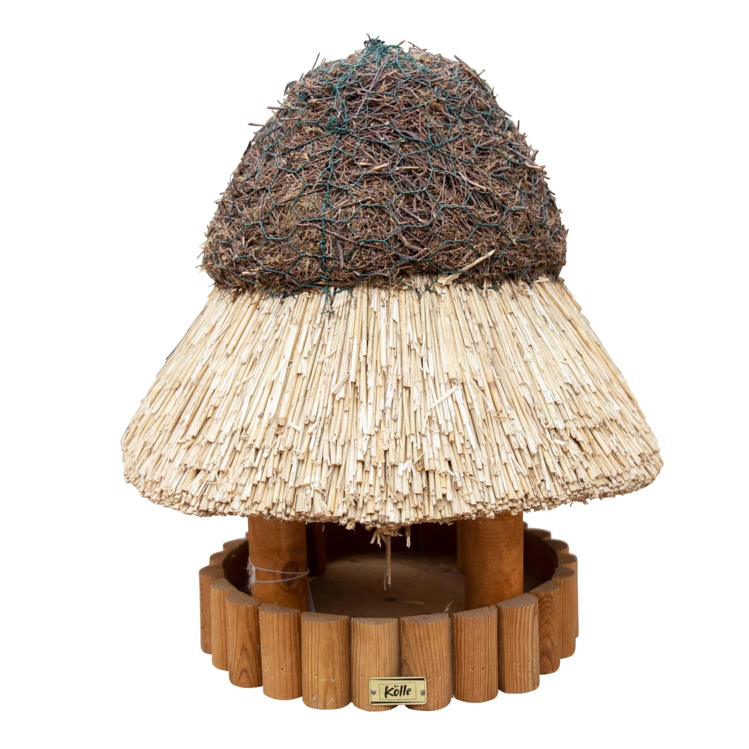 Kölle Reet Vogelhaus „Amrum“, Kiefer, 58 Cm Hoch, Braun 1 Kölle Reet Vogelhaus „Amrum“, Kiefer, 58 Cm Hoch, Braun