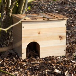 Igelschlafhaus, Natur, Holz 9 Igelschlafhaus, Natur, Holz -Stilvolles Gartenmöbelgeschäft 0910101370 Igelschlafhaus aus FSC 4 96557