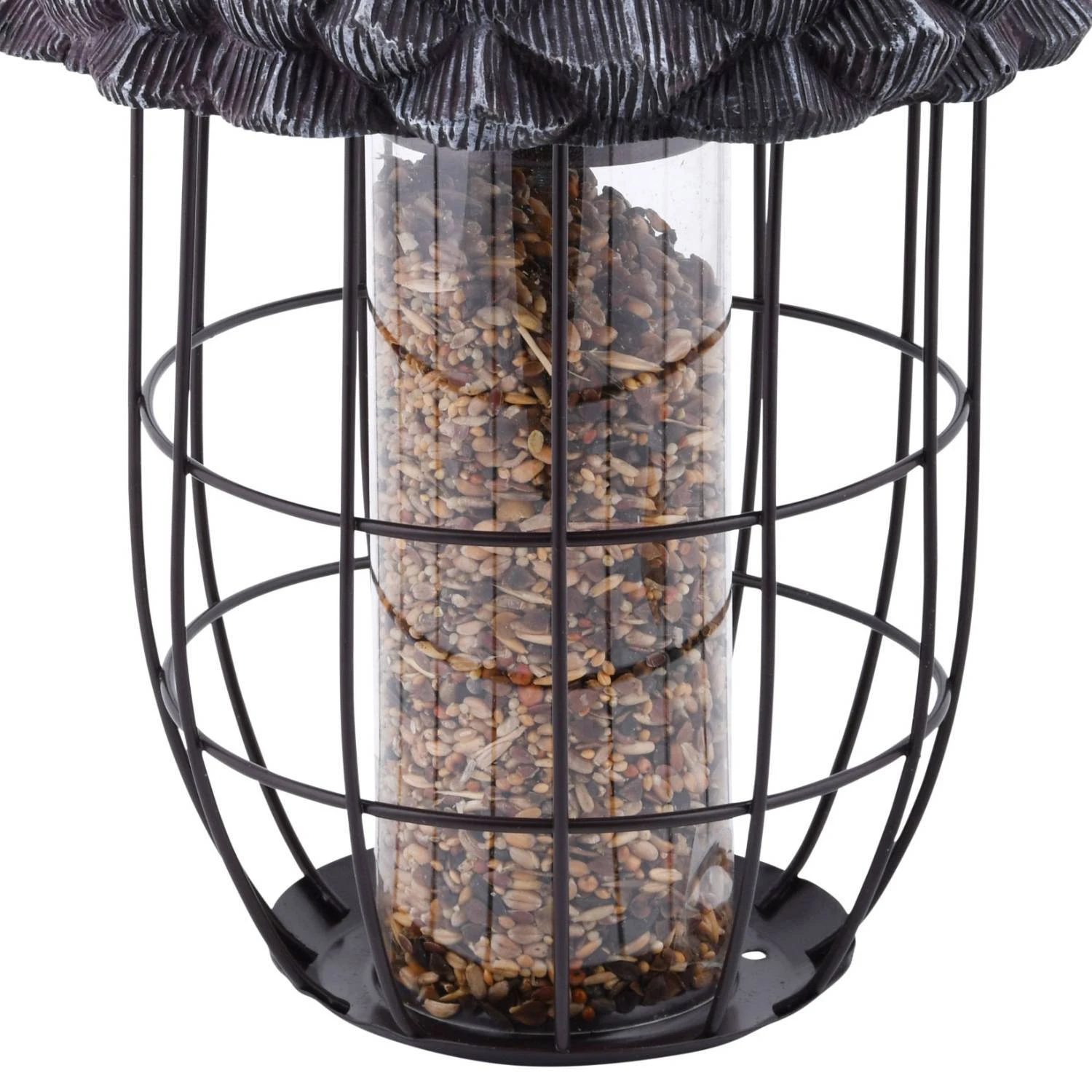 Eichel-Schutzfuttersilo, Braun, Ca. 20 X 20 X 29 Cm 2 Eichel-Schutzfuttersilo, Braun, Ca. 20 X 20 X 29 Cm – Bild 2