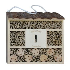 Insektenhotel 'Borke', Natur, Holz, Bambus, 29 X 10,5 X 31,5 Cm, 2,17 Kg