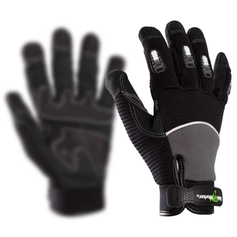 Kölle Arbeitshandschuhe "Esko" Gr. 10, Schwarz, Mit Fingerschutz 1 Kölle Arbeitshandschuhe "Esko" Gr. 10, Schwarz, Mit Fingerschutz