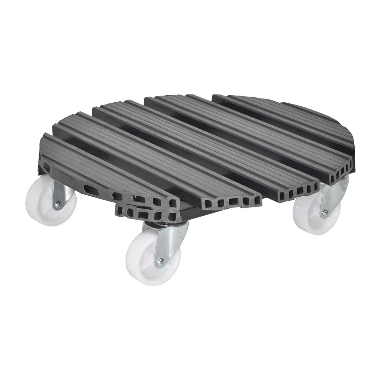 Wagner Multi Pflanzenroller Aus WPC, Anthrazit, Ø Ca. 38,5 Cm 1 Wagner Multi Pflanzenroller Aus WPC, Anthrazit, Ø Ca. 38,5 Cm