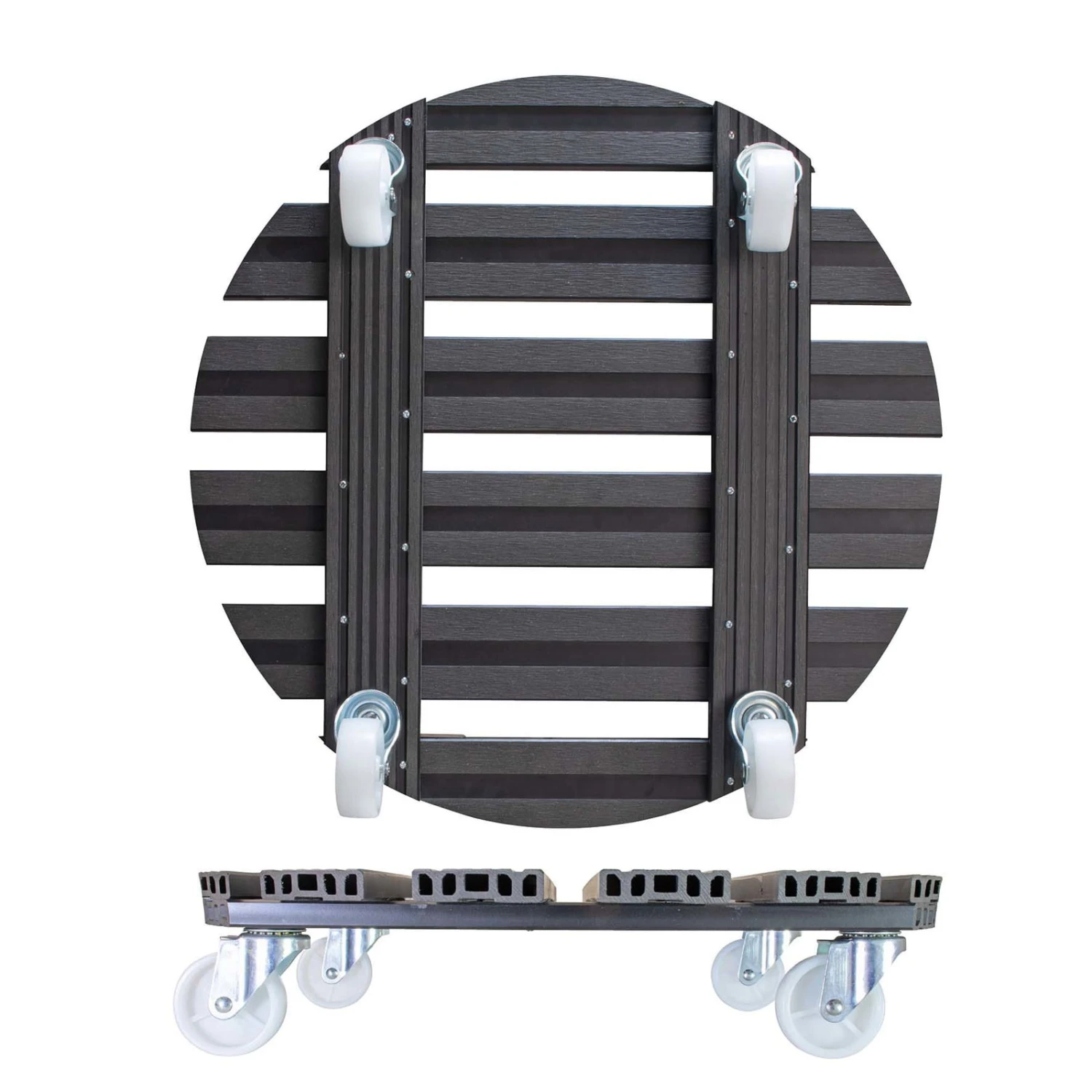 Multi Roller WPC, 120 Kg Tragkraft, Ca. 50 X 50 X 11 Cm 5 Multi Roller WPC, 120 Kg Tragkraft, Ca. 50 X 50 X 11 Cm – Bild 5