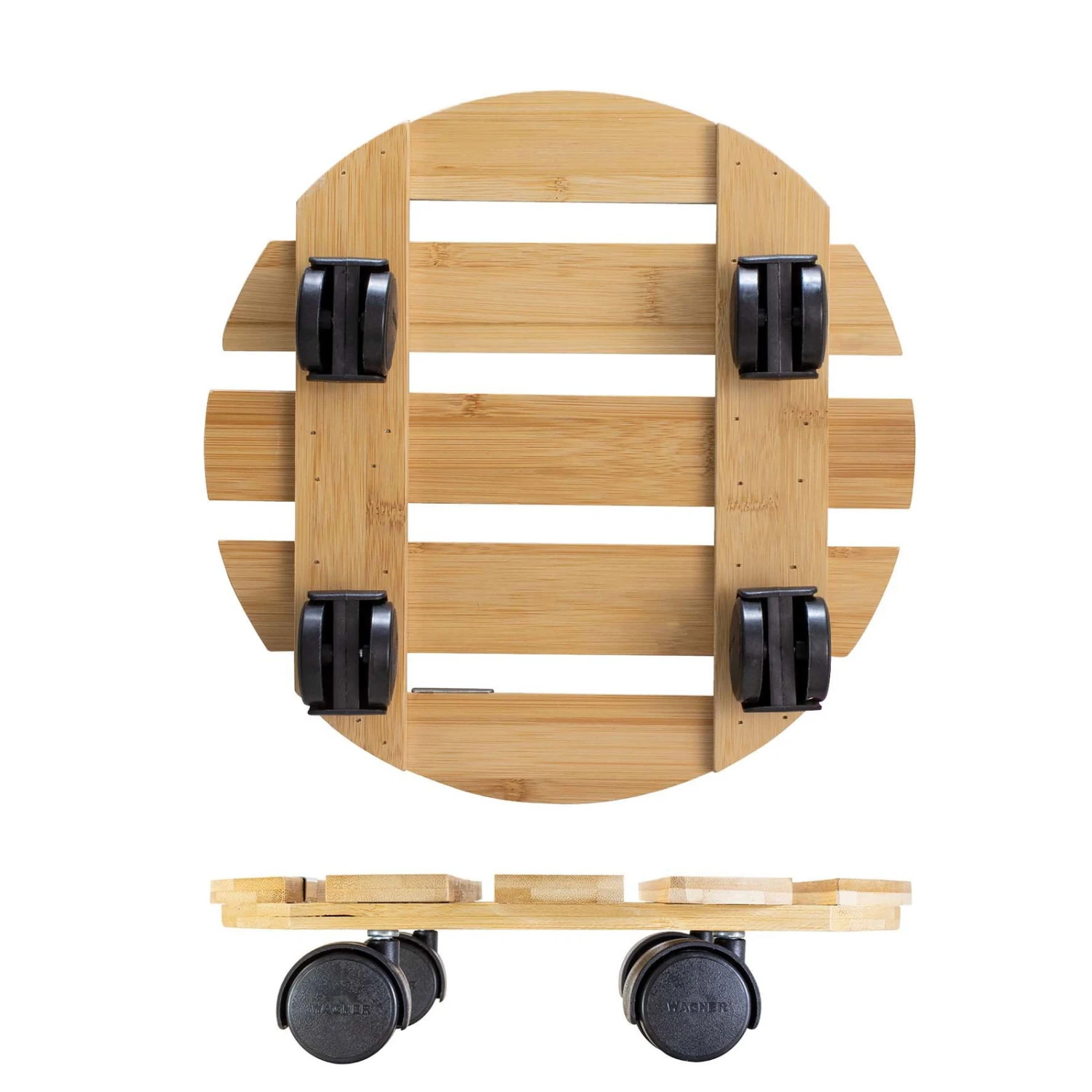 Multi Roller Bambus, 100 Kg Tragkraft, Ø 29 Cm 5 Multi Roller Bambus, 100 Kg Tragkraft, Ø 29 Cm – Bild 5