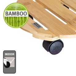 Multi Roller Bambus, 100 Kg Tragkraft, Ø 29 Cm 8 Multi Roller Bambus, 100 Kg Tragkraft, Ø 29 Cm -Stilvolles Gartenmöbelgeschäft 0920600474 multi roller bambus hell 5 116669