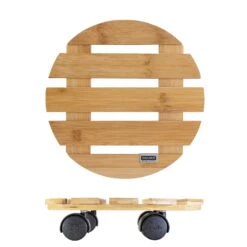 Multi Roller Bambus, 100 Kg Tragkraft, Ø 29 Cm 9 Multi Roller Bambus, 100 Kg Tragkraft, Ø 29 Cm -Stilvolles Gartenmöbelgeschäft 0920600474 multi roller bambus hell 6 116668