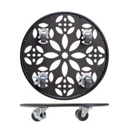 Pflanzenroller GH0936/0937, Tragkraft 100 Kg, Schwarz, Ø 30 Cm 10 Pflanzenroller GH0936/0937, Tragkraft 100 Kg, Schwarz, Ø 30 Cm -Stilvolles Gartenmöbelgeschäft 0920600520 pflanzenroller 1 116745