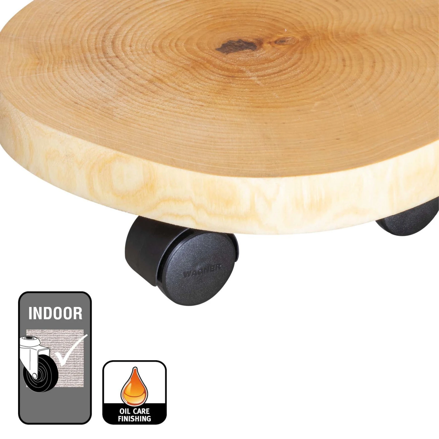 Multi Roller GH0268, Tragkraft 50 Kg, Natur, Ø 25-30 Cm 4 Multi Roller GH0268, Tragkraft 50 Kg, Natur, Ø 25-30 Cm – Bild 4