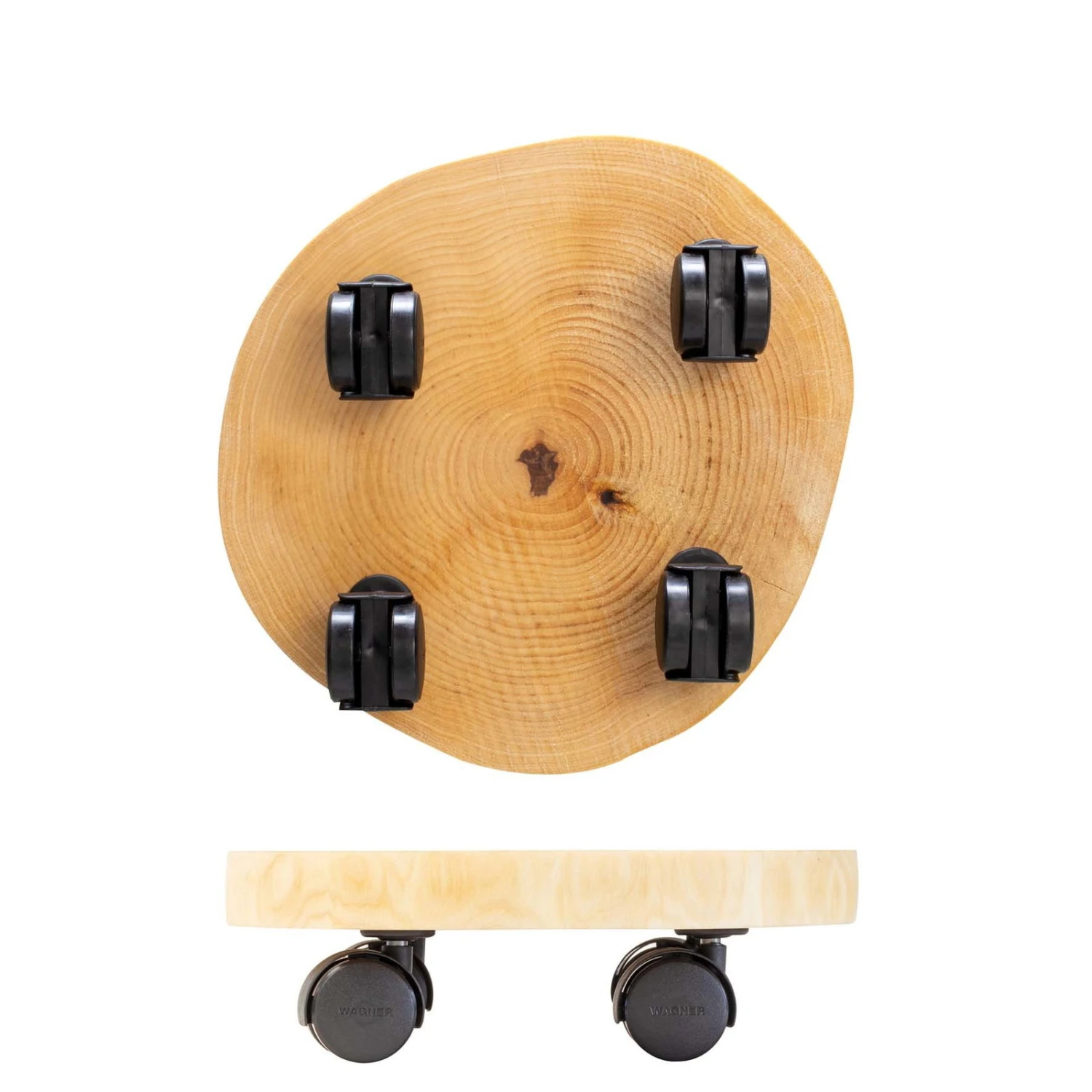 Multi Roller GH0268, Tragkraft 50 Kg, Natur, Ø 25-30 Cm 6 Multi Roller GH0268, Tragkraft 50 Kg, Natur, Ø 25-30 Cm – Bild 6