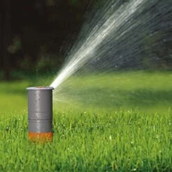 Turbinen-Versenkregner T 200, Gardena, Wurfweite 5-8 M, Winkel 25-360° -Stilvolles Gartenmöbelgeschäft 0930101046 Turbinen Versenkregner T200 Sprinklersystem 1 61585