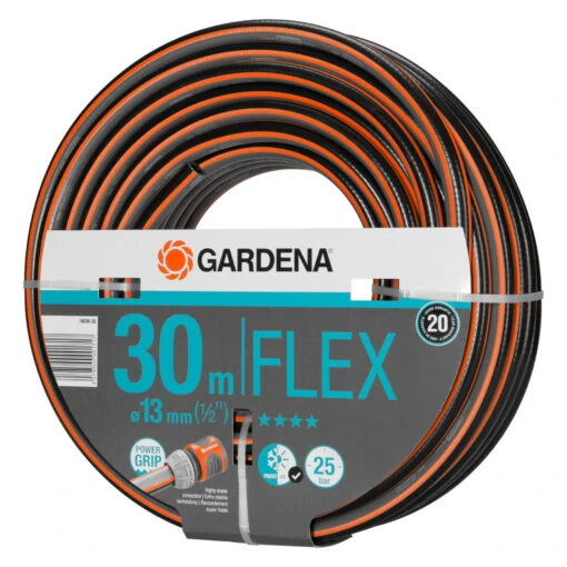 Comfort Flex Gartenschlauch, Gardena, Länge 30 M, Ø 13 Mm -Stilvolles Gartenmöbelgeschäft 0930200402 Comfort Flex Schlauch 13mm 12 30m ohne Systemteile 61618