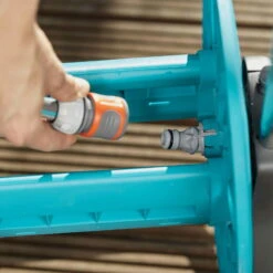 Schlauchwagen AquaRoll S, Gardena, Schlauchlängen Bis 15 M 15 Schlauchwagen AquaRoll S, Gardena, Schlauchlängen Bis 15 M -Stilvolles Gartenmöbelgeschäft 0930200441 Schlauchwagen Aqua Roll S Set kpl mit 20m Schlauch und Systemteilen 7 61594