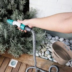 Aquapop Mit Selbstaufdehnbarem Schlauch, 5-15m, Braun, Kunststoff / Polyester 13 Aquapop Mit Selbstaufdehnbarem Schlauch, 5-15m, Braun, Kunststoff / Polyester -Stilvolles Gartenmöbelgeschäft 0930200478 Aquapop mit 5 15m selbstdehnbarem Schlauch braun 3 58937