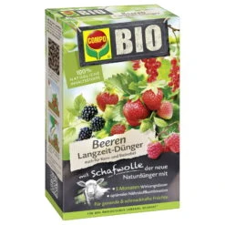 Bio-Beeren-Dünger Mit Schafwolle, Compo, 2 Kg