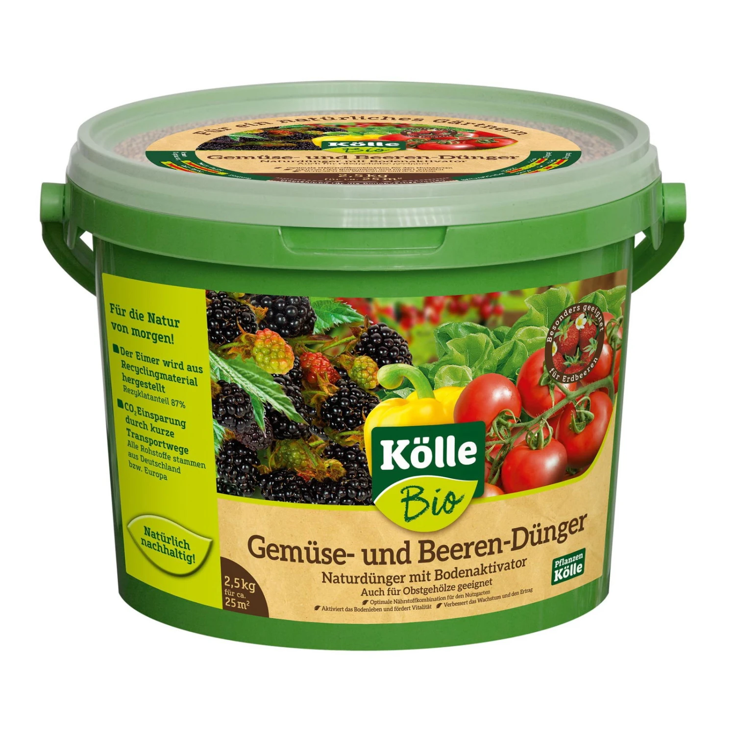 Kölle Bio Gemüse- Und Beerendünger, 2,5 Kg Eimer 1 Kölle Bio Gemüse- Und Beerendünger, 2,5 Kg Eimer