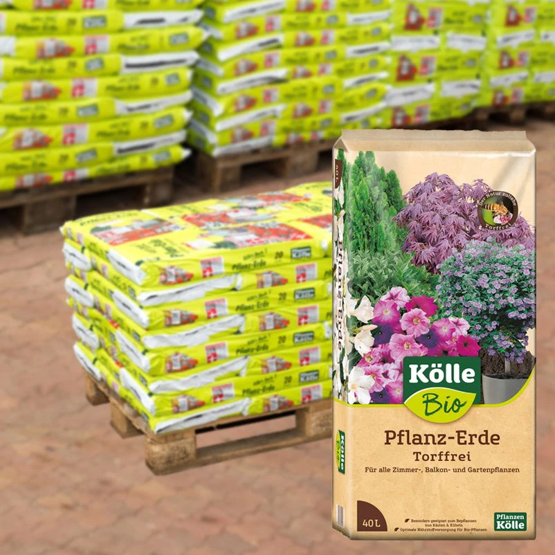 Kölle Bio Pflanzerde Torffrei, 1200l , 30 Sack á 40l 1 Kölle Bio Pflanzerde Torffrei, 1200l , 30 Sack á 40l