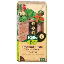 Neu eingetroffen -Stilvolles Gartenmöbelgeschäft 0960300202 0960300205 0960300206 Koelle Bio Hochbeet Spezialerde torffrei 40l PAL60 88384 1