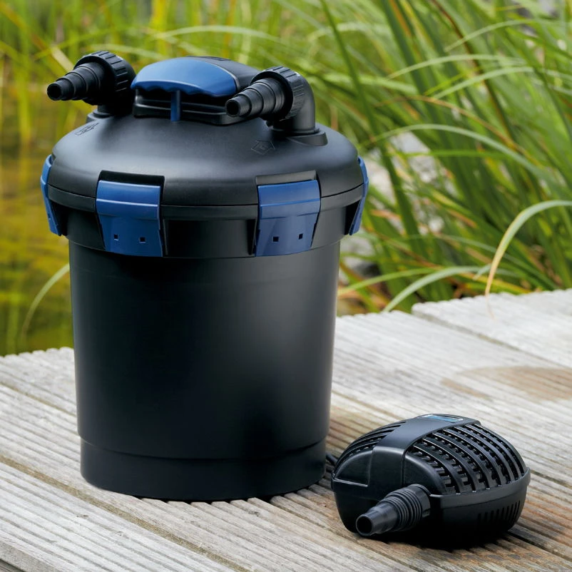 OASE BioPress Set 6000 Druckfilterset Mit UVC Und Filterpumpe 1 OASE BioPress Set 6000 Druckfilterset Mit UVC Und Filterpumpe
