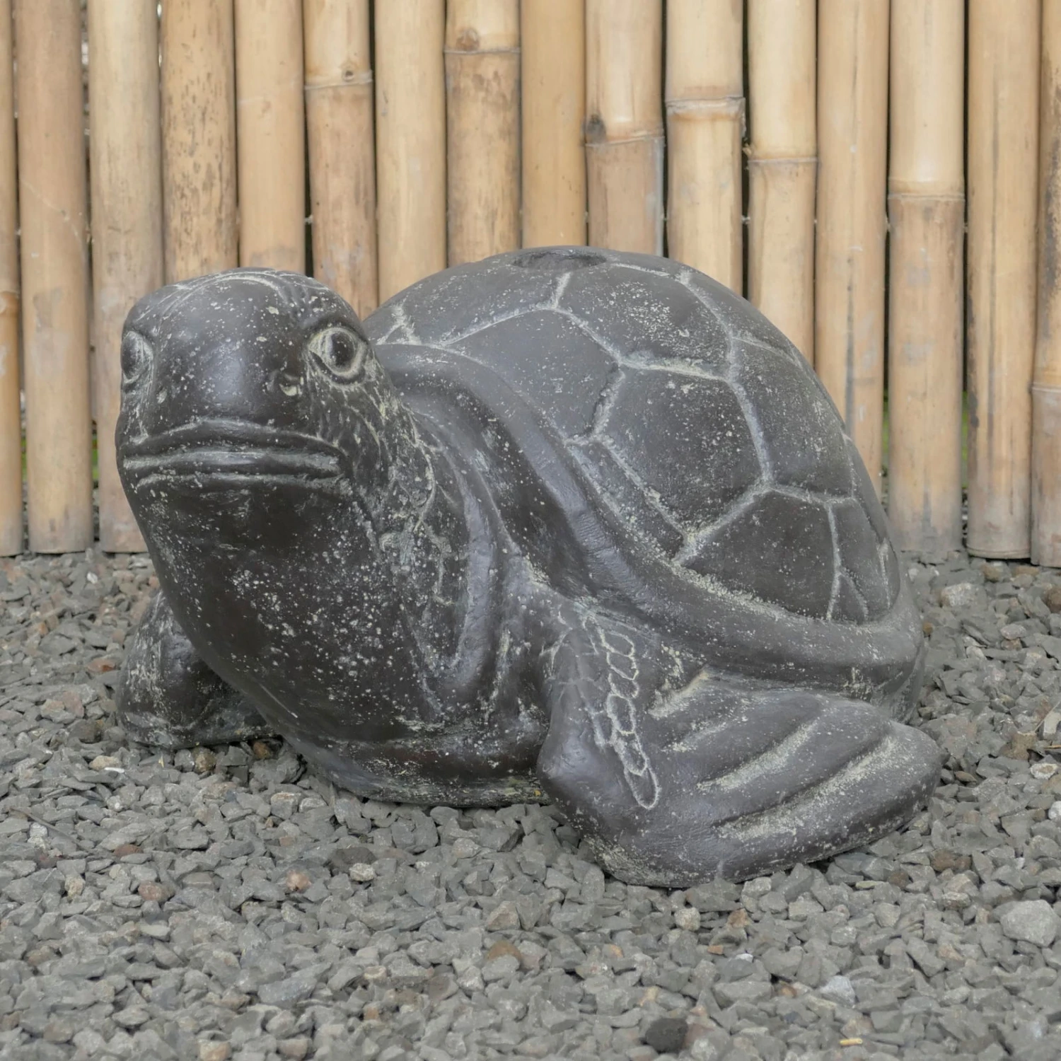 Gartenfigur 'Antik Schildkröte', Kunststein, 48 X 52 X 30 Cm 3 Gartenfigur 'Antik Schildkröte', Kunststein, 48 X 52 X 30 Cm – Bild 3
