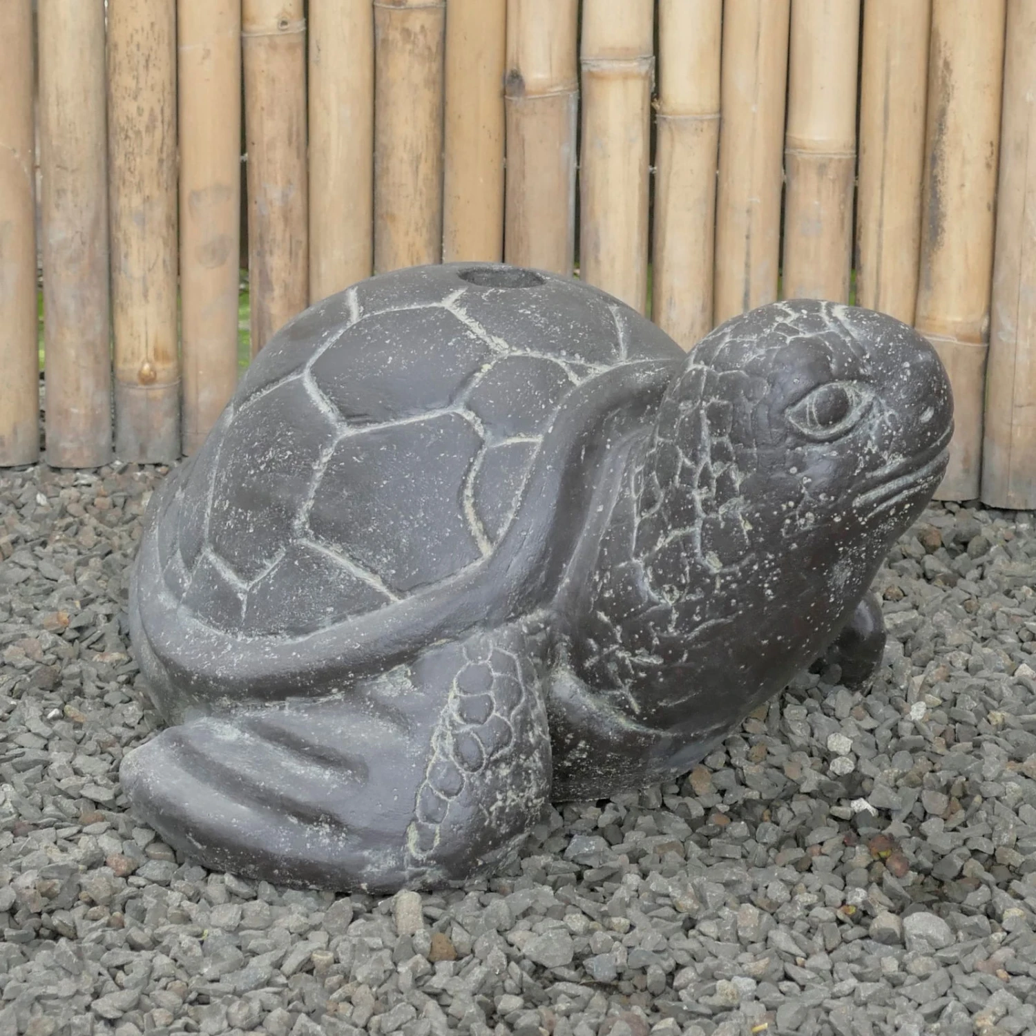 Gartenfigur 'Antik Schildkröte', Kunststein, 48 X 52 X 30 Cm 6 Gartenfigur 'Antik Schildkröte', Kunststein, 48 X 52 X 30 Cm – Bild 6