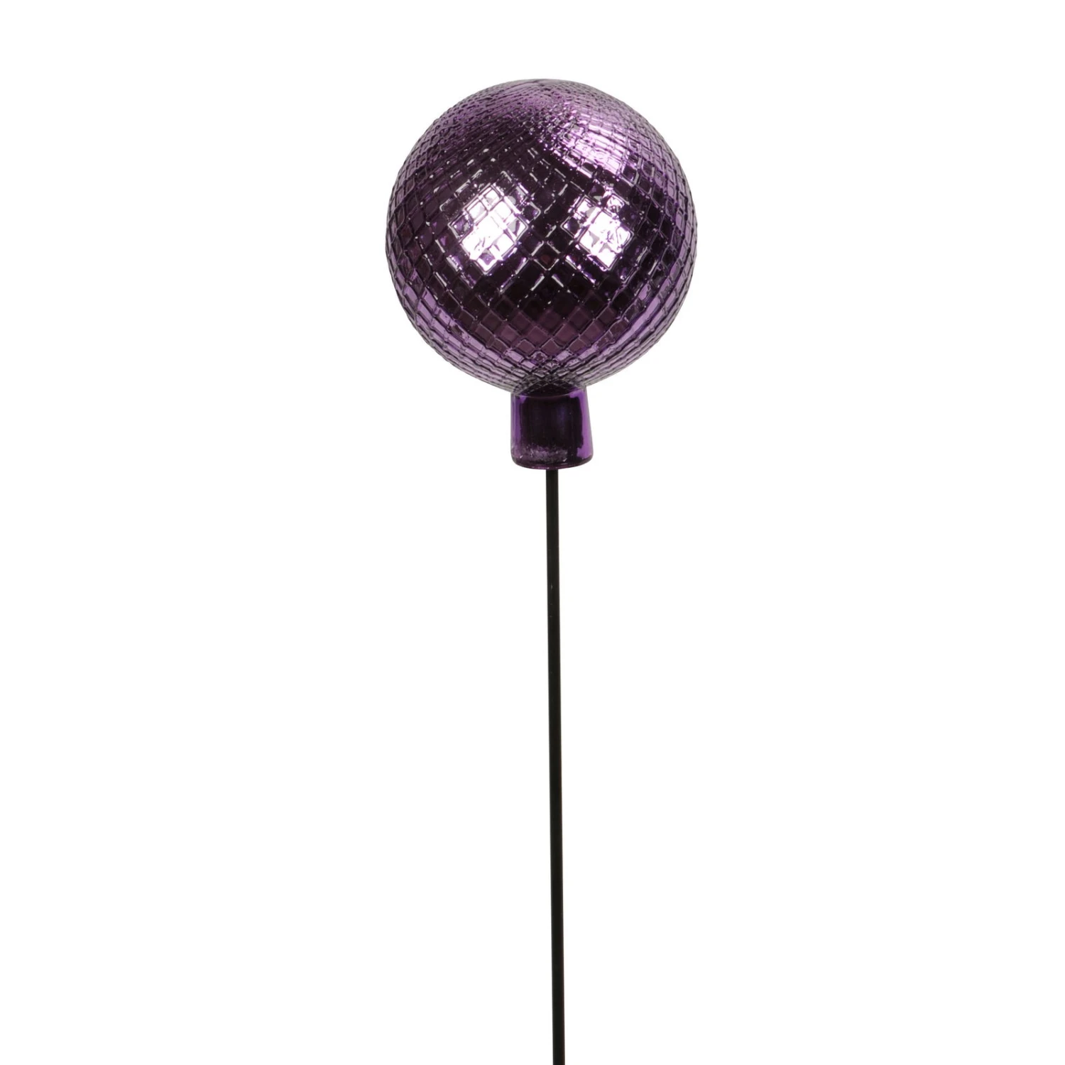 Gartenstecker Gals-Kugel, Flieder, Höhe Ca. 115 X Ø 19 Cm 2 Gartenstecker Gals-Kugel, Flieder, Höhe Ca. 115 X Ø 19 Cm – Bild 2