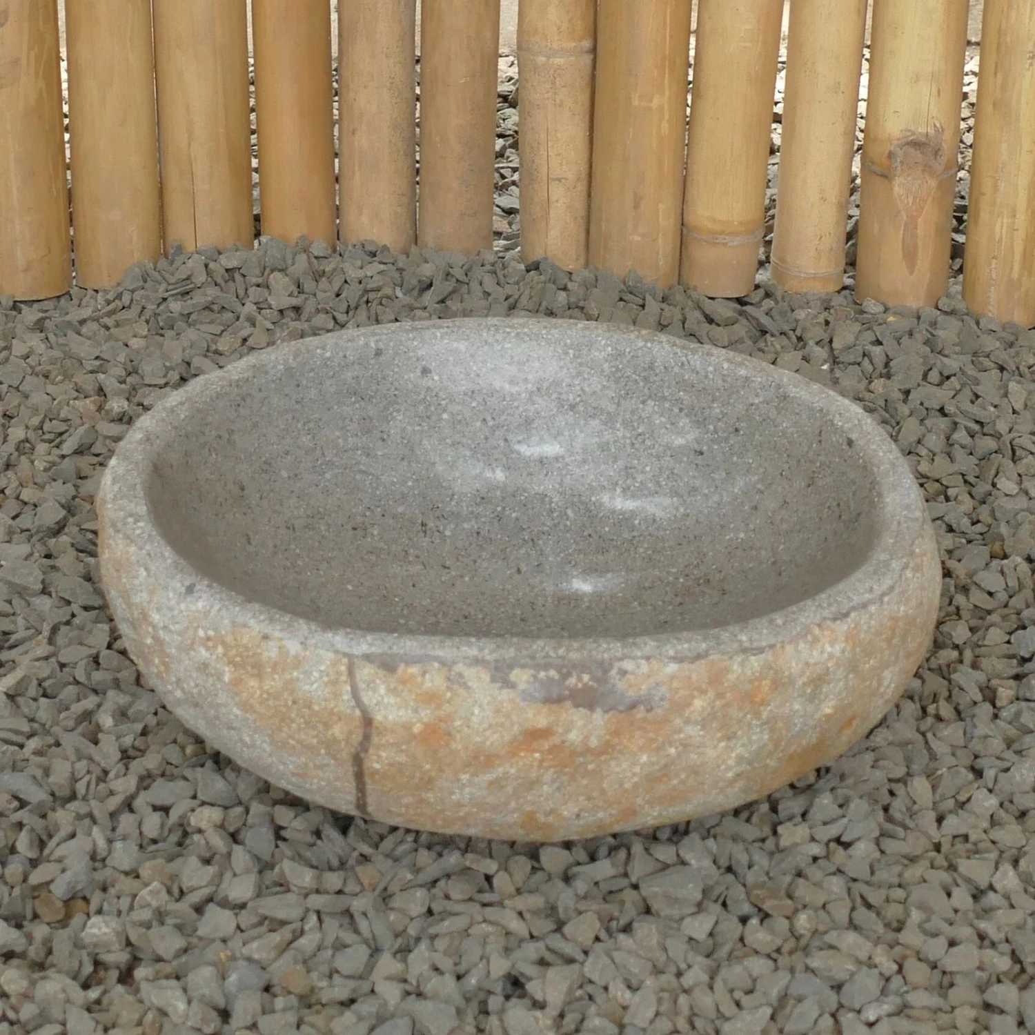 Mini-Flusssteinbecken, 30 X 30 X 13 Cm 1 Mini-Flusssteinbecken, 30 X 30 X 13 Cm