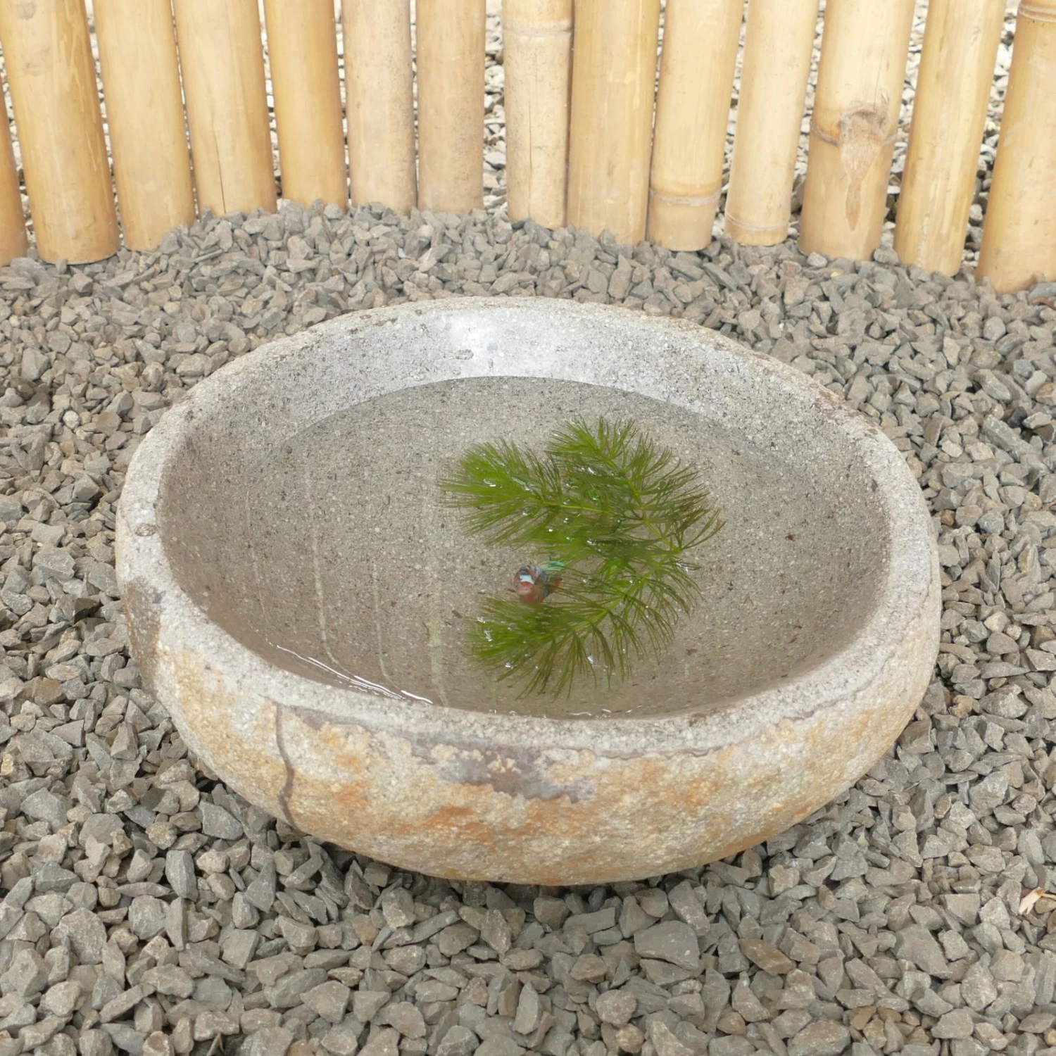 Mini-Flusssteinbecken, 30 X 30 X 13 Cm 3 Mini-Flusssteinbecken, 30 X 30 X 13 Cm – Bild 3