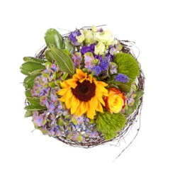 Blumenstrauß 'Sonnenkind' Inkl. Gratis Grußkarte -Stilvolles Gartenmöbelgeschäft 1110600051 Sonnenkind D25cm 2 5590