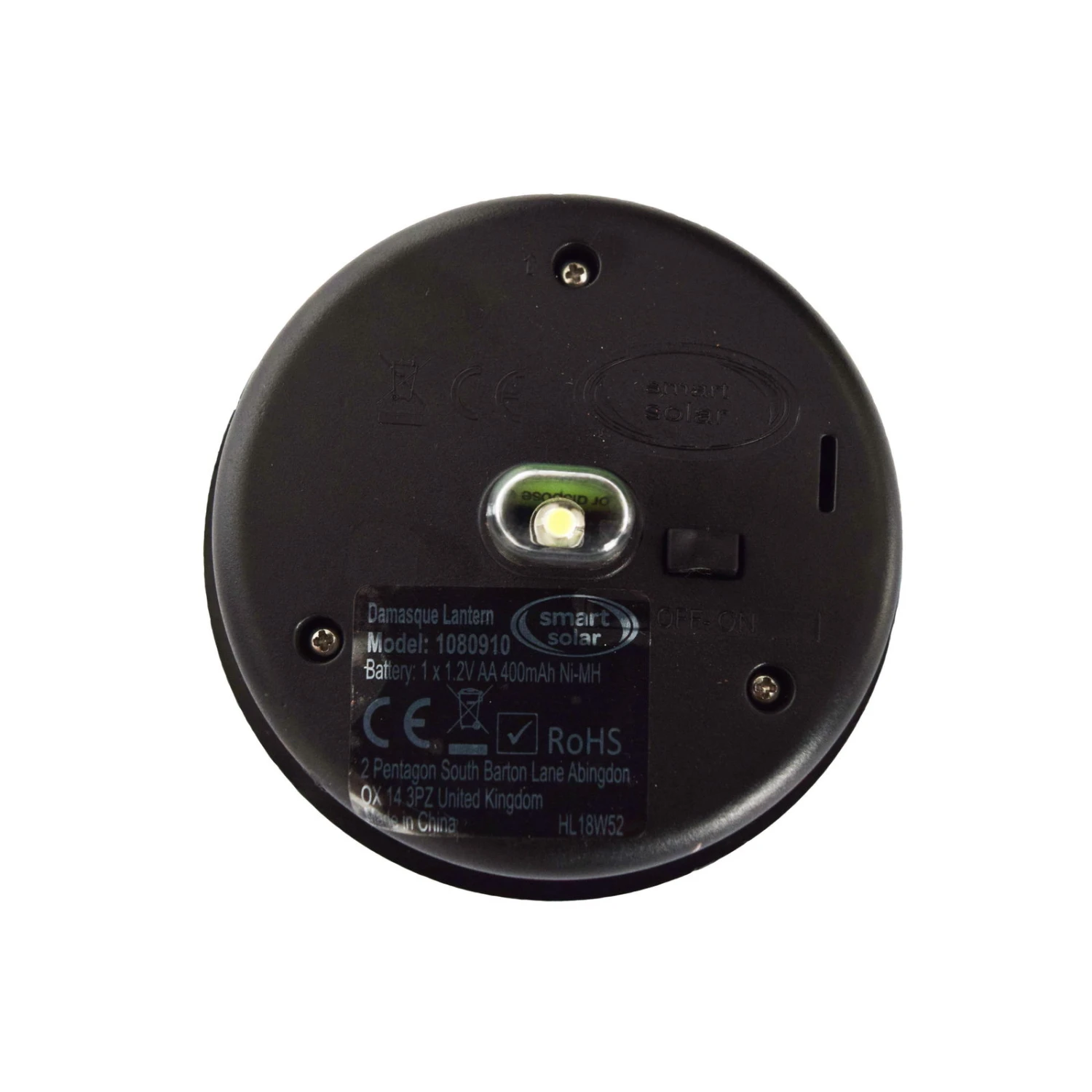 Solarlaterne Damast, Bronze, Ø 18 Cm 5 Solarlaterne Damast, Bronze, Ø 18 Cm – Bild 5