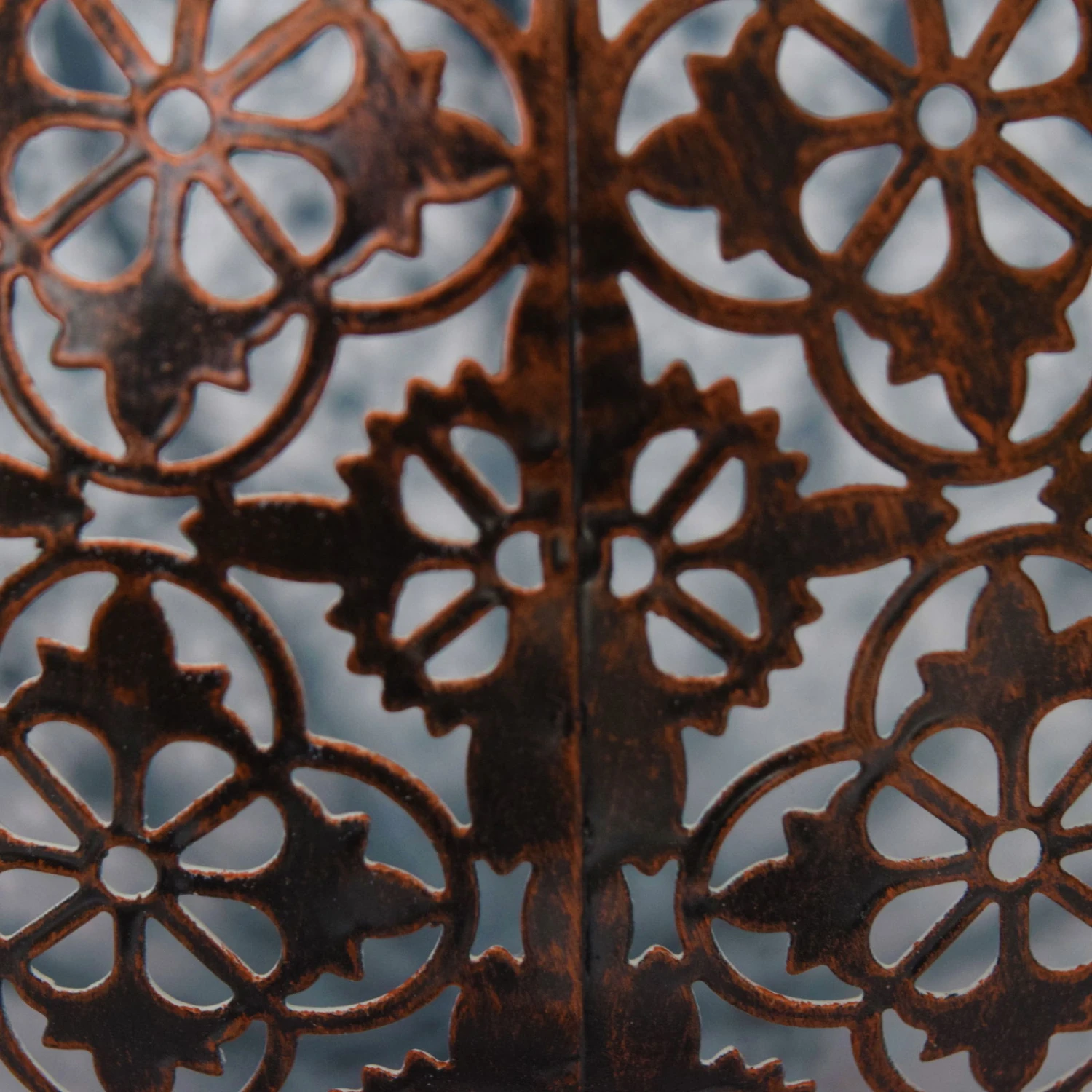 Solarlaterne Damast, Bronze, Ø 18 Cm 3 Solarlaterne Damast, Bronze, Ø 18 Cm – Bild 3