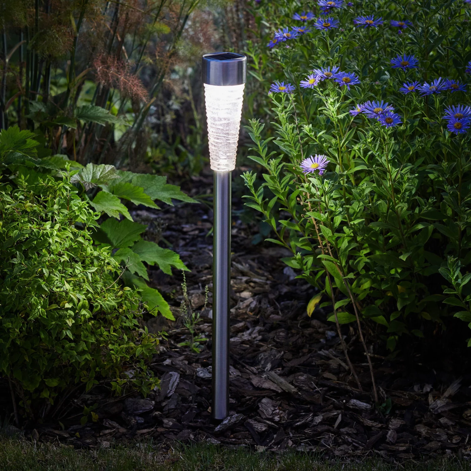 Rundumsolarleuchte, Grau, 10 Lumen, 79,5 X 7,5 Cm 1 Rundumsolarleuchte, Grau, 10 Lumen, 79,5 X 7,5 Cm