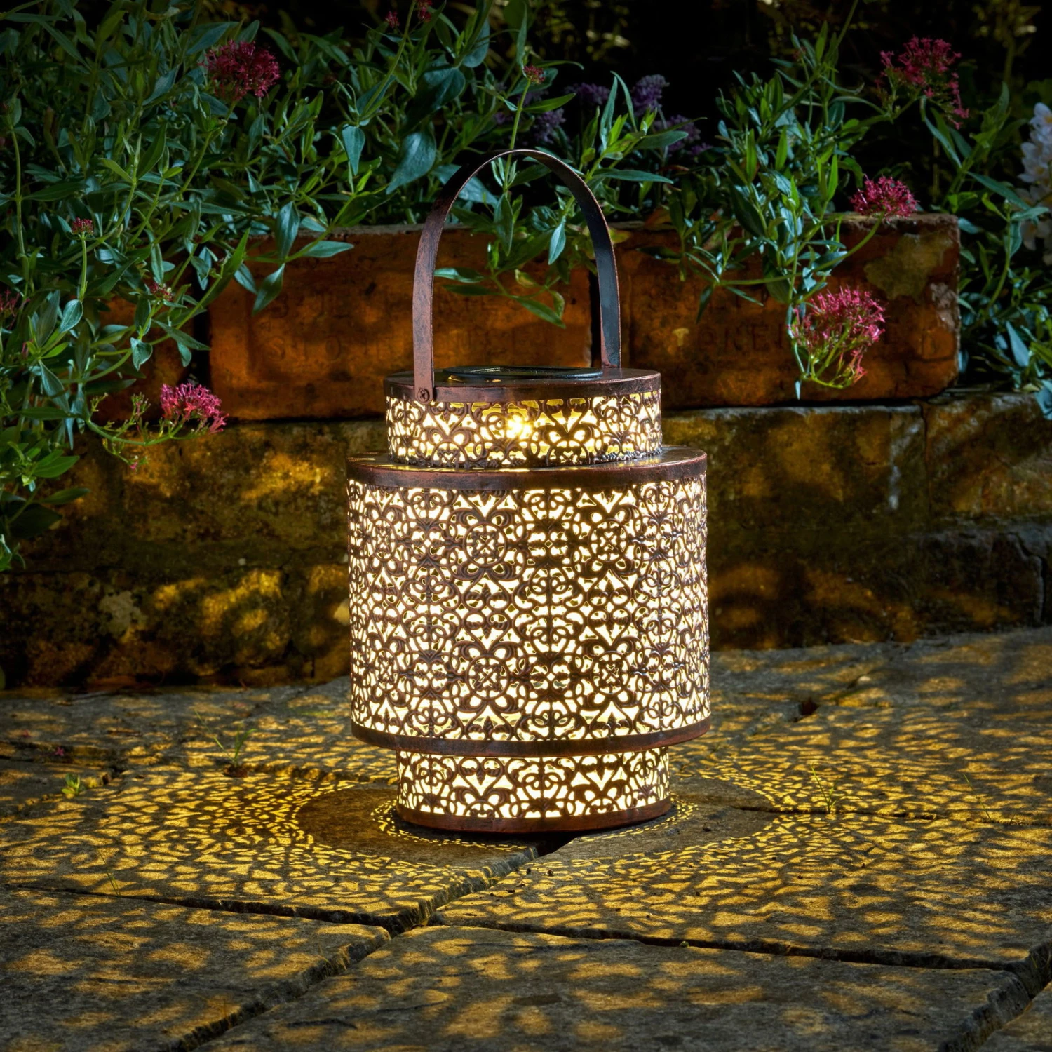 Kölle Solarlaterne Tangier, Kupfer, 18 X 23 Cm 1 Kölle Solarlaterne Tangier, Kupfer, 18 X 23 Cm