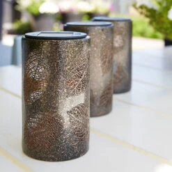 Solarleuchte Blatt, Antik Bronze, 9,0 X 9,0 X 15,3 Cm 7 Solarleuchte Blatt, Antik Bronze, 9,0 X 9,0 X 15,3 Cm -Stilvolles Gartenmöbelgeschäft 2950100547 Solar Lampe Blatt 4 90063