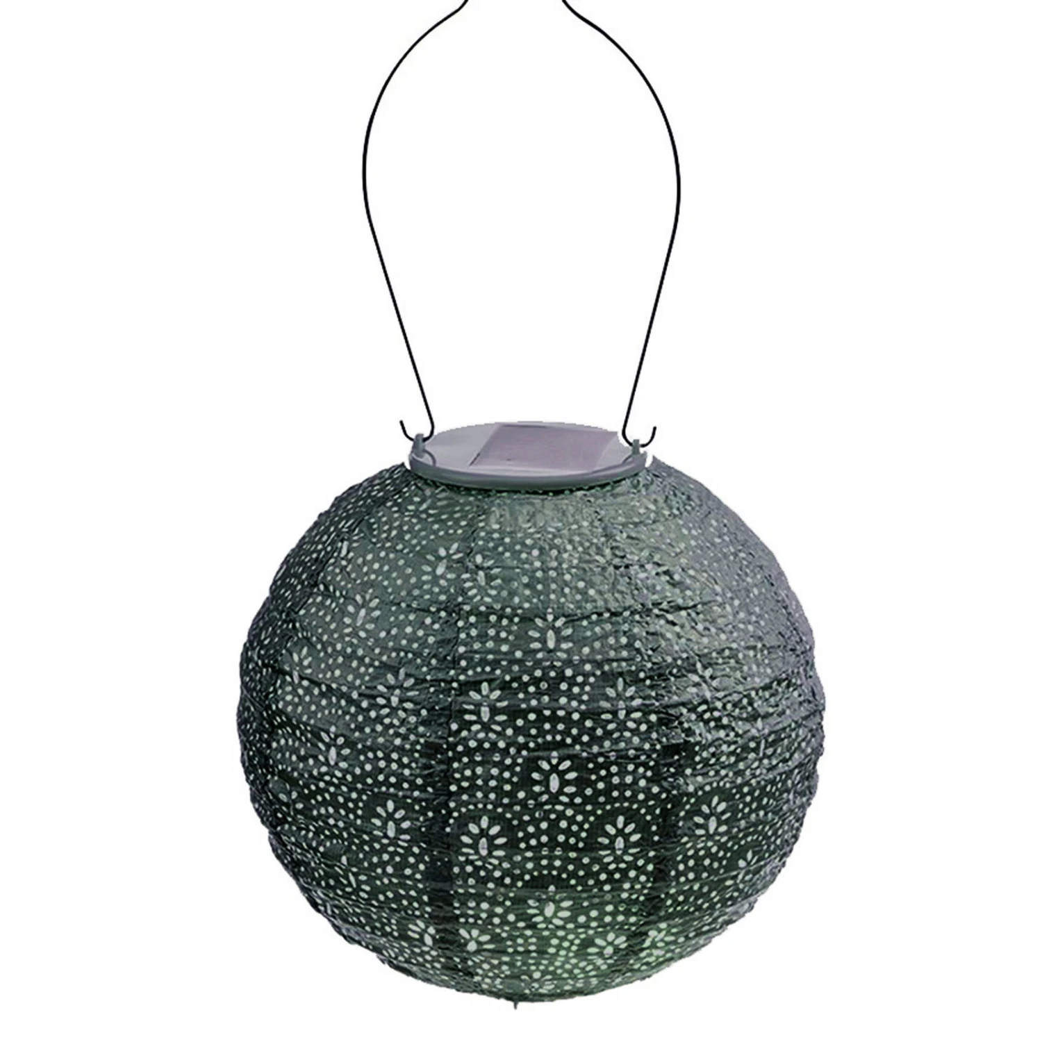 Solarlaterne 'Round 20', Grün, Ø 20 X 18 Cm 1 Solarlaterne 'Round 20', Grün, Ø 20 X 18 Cm