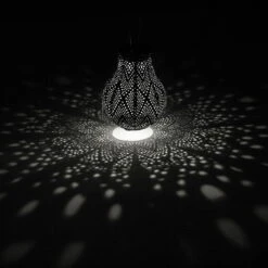 Solarlaterne 'Bulb 16', Petrol, Ø 16 X 20 Cm -Stilvolles Gartenmöbelgeschäft 2950100663 2950100664 2950100665 Bulb 16 105782