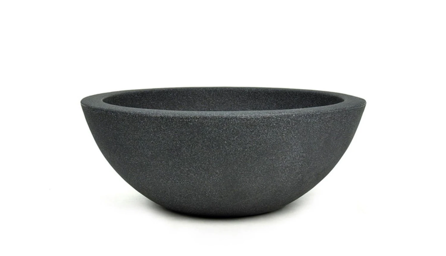 Pflanzschale "Leila" Rund, Anthrazit, Ø Ca. 52 Cm, Höhe Ca. 20 Cm, Füllvolumen 24 L 1 Pflanzschale "Leila" Rund, Anthrazit, Ø Ca. 52 Cm, Höhe Ca. 20 Cm, Füllvolumen 24 L