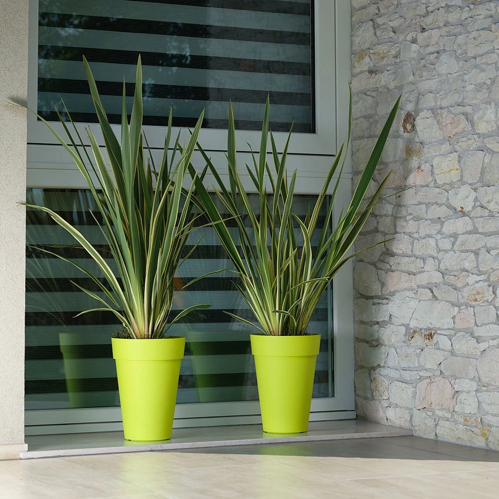 Pflanzkübel Liken Apfelgrün 1 Pflanzkübel Liken Apfelgrün