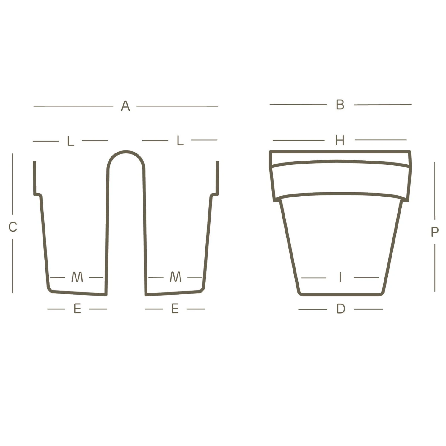 Balkon-Hängetopf Be Up Duo Mit Wasserreservoir, Farbe Weiß, 25 Cm, Erdvol. 8 L 2 Balkon-Hängetopf Be Up Duo Mit Wasserreservoir, Farbe Weiß, 25 Cm, Erdvol. 8 L – Bild 2