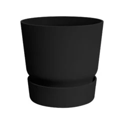 Pflanzgefäß „Greenville Round 25“ In Living Black Von Elho