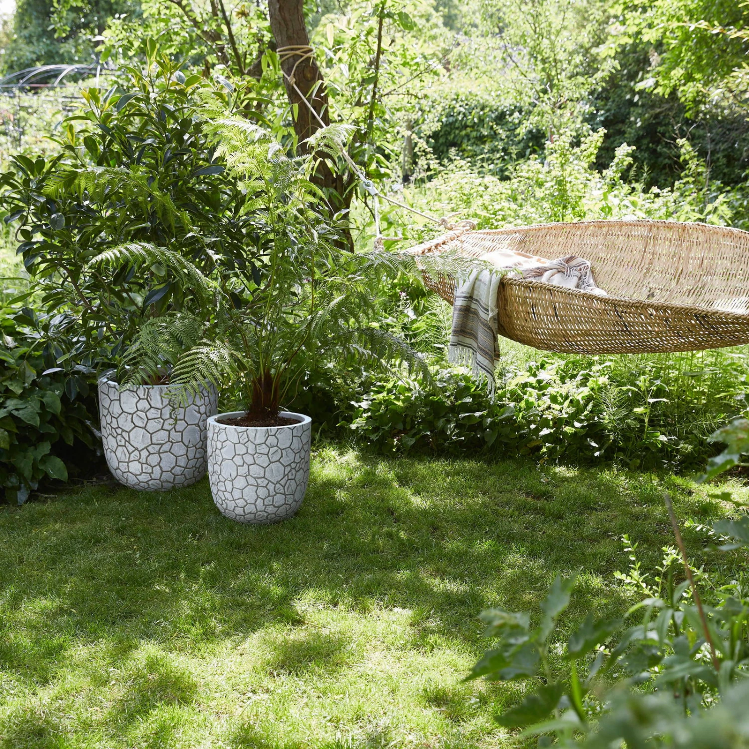 Pflanzgefäß 'Clay', Elfenbein 2 Pflanzgefäß 'Clay', Elfenbein – Bild 2