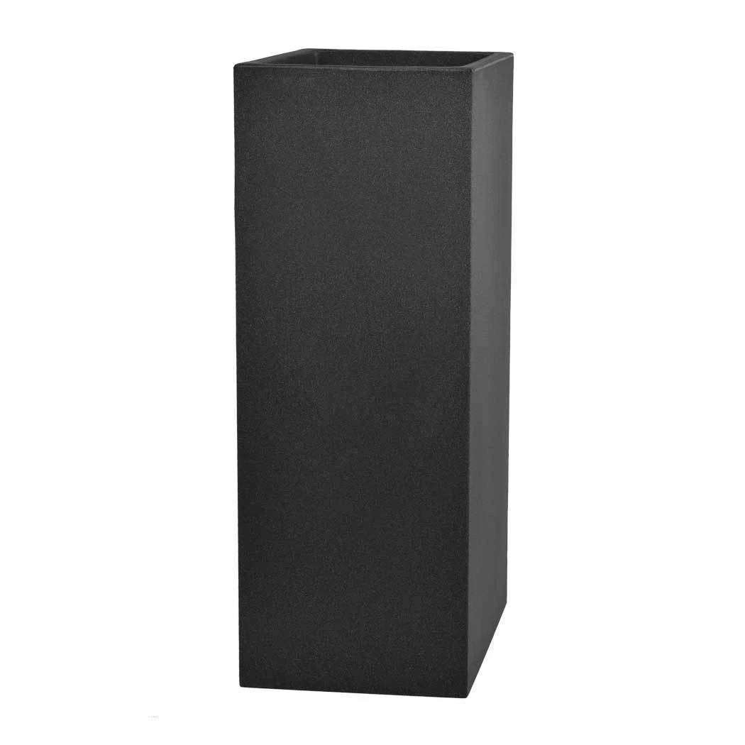 Pflanztrog "Kubus" Säule, Anthrazit, 30x30x80 Cm, Erdvol. 15 L 1 Pflanztrog "Kubus" Säule, Anthrazit, 30x30x80 Cm, Erdvol. 15 L