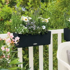 Balconera Cottage 50', Graphit Schwarz, Ca. 50 X 19 X 19 Cm 5 Balconera Cottage 50', Graphit Schwarz, Ca. 50 X 19 X 19 Cm -Stilvolles Gartenmöbelgeschäft 3230101161 Balconera Cottage 50 2 103354