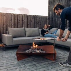 Höfats TRIPLE Grillrost Aus Edelstahl, Maße 55 Cm -Stilvolles Gartenmöbelgeschäft 3920501766 TRIPLE Grillrost D55cm 3 57585