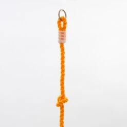 Kletterseil Mit 4 Knoten, Orange, L190 X Ø20 Cm -Stilvolles Gartenmöbelgeschäft 3940100140 Kletterseil orange 190cm lang 4 Knoten 2 1 102366