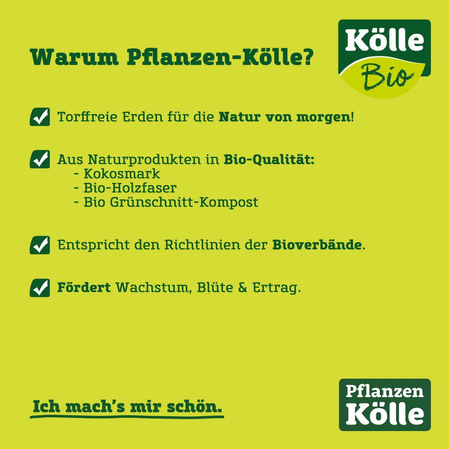 Kölle Bio Pflanzerde Torffrei, 1200l , 30 Sack á 40l 2 Kölle Bio Pflanzerde Torffrei, 1200l , 30 Sack á 40l – Bild 2